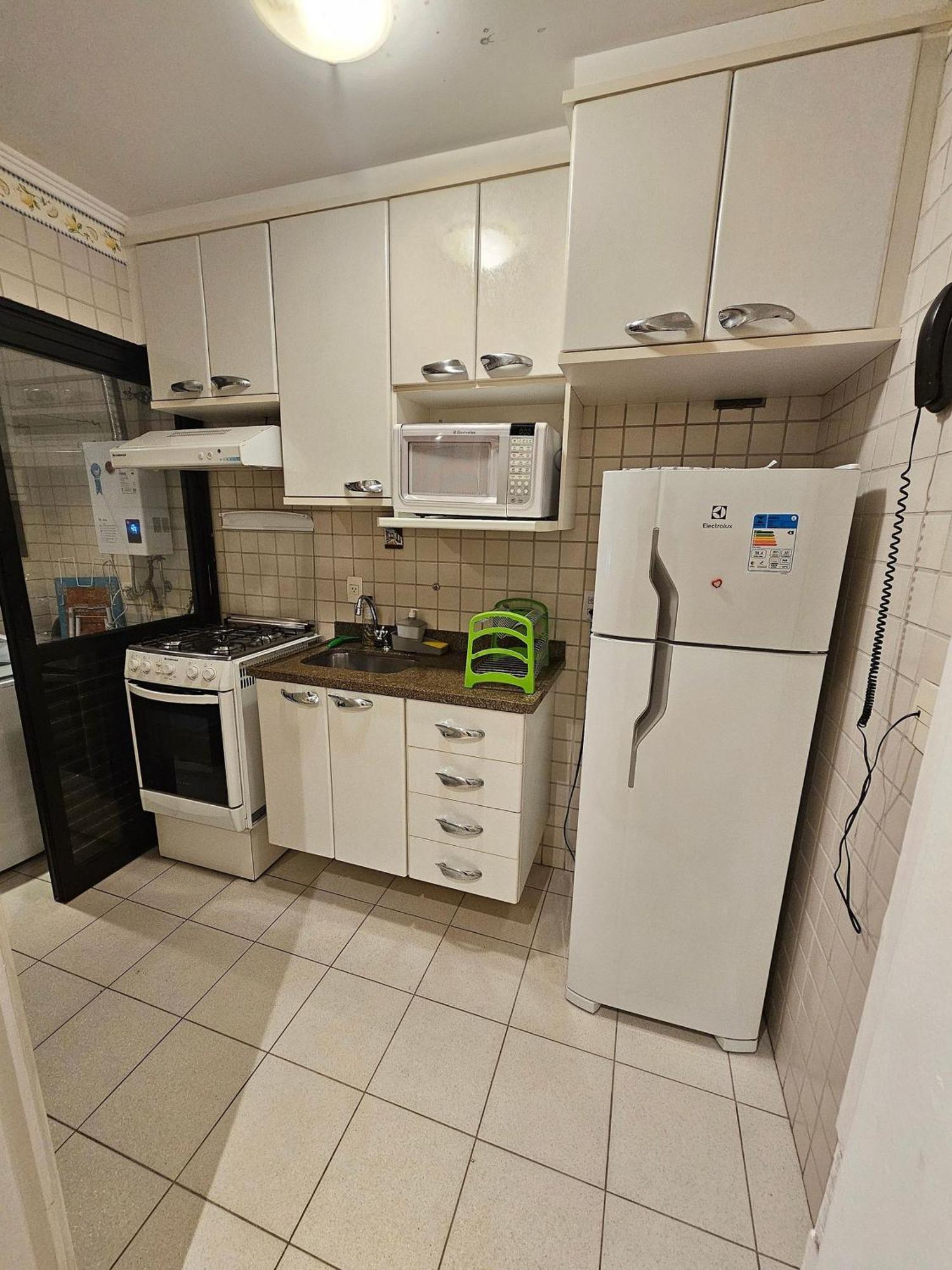 Flat Apart/Hotel Com Uma Suite E Cozinha Completa São Paulo Luaran gambar