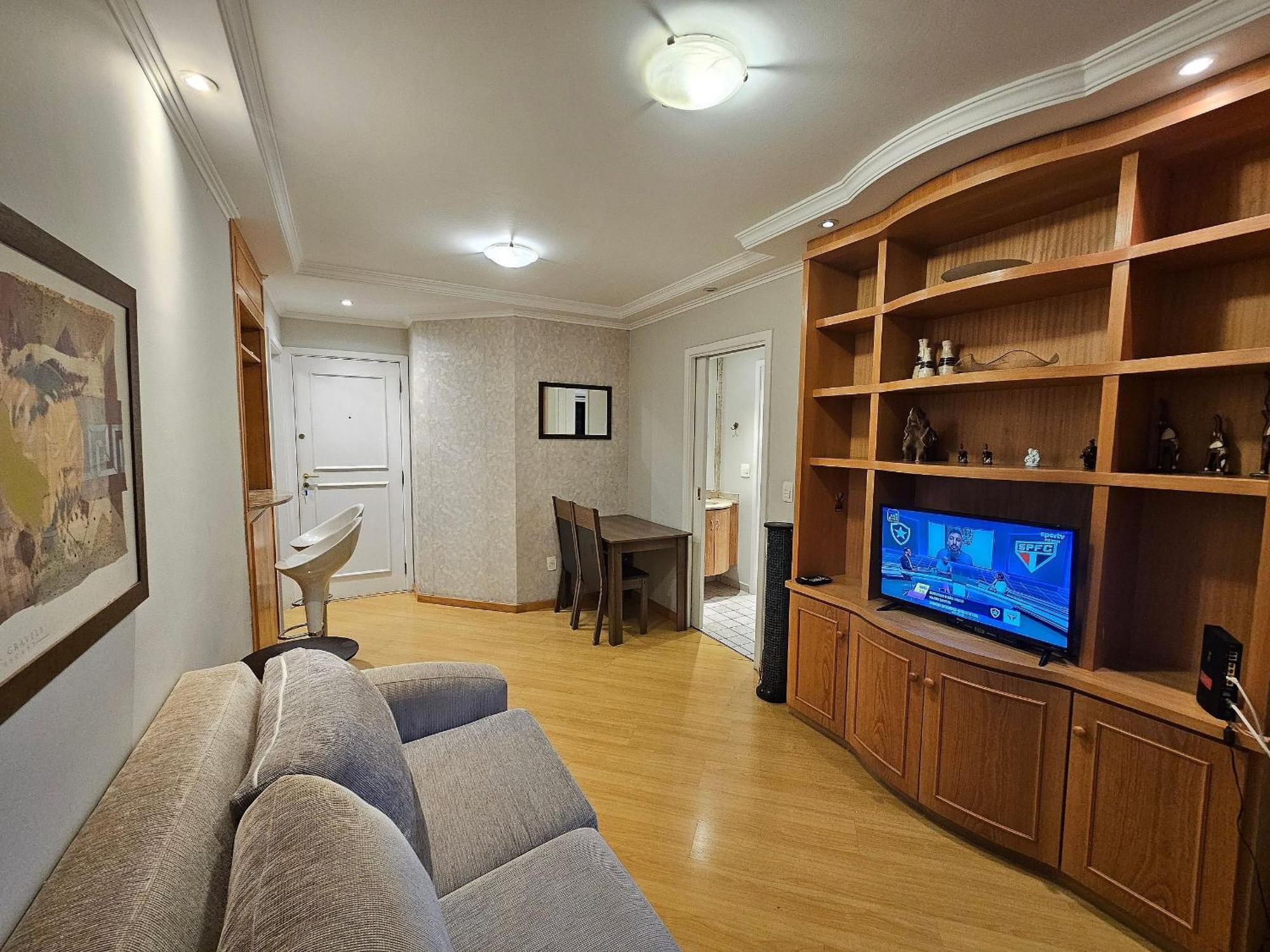 Flat Apart/Hotel Com Uma Suite E Cozinha Completa São Paulo Luaran gambar
