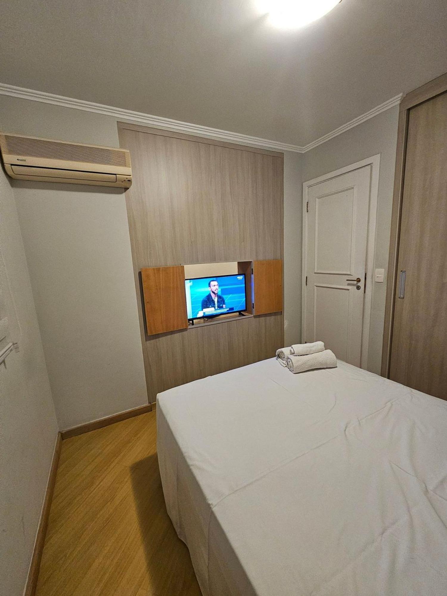 Flat Apart/Hotel Com Uma Suite E Cozinha Completa São Paulo Luaran gambar