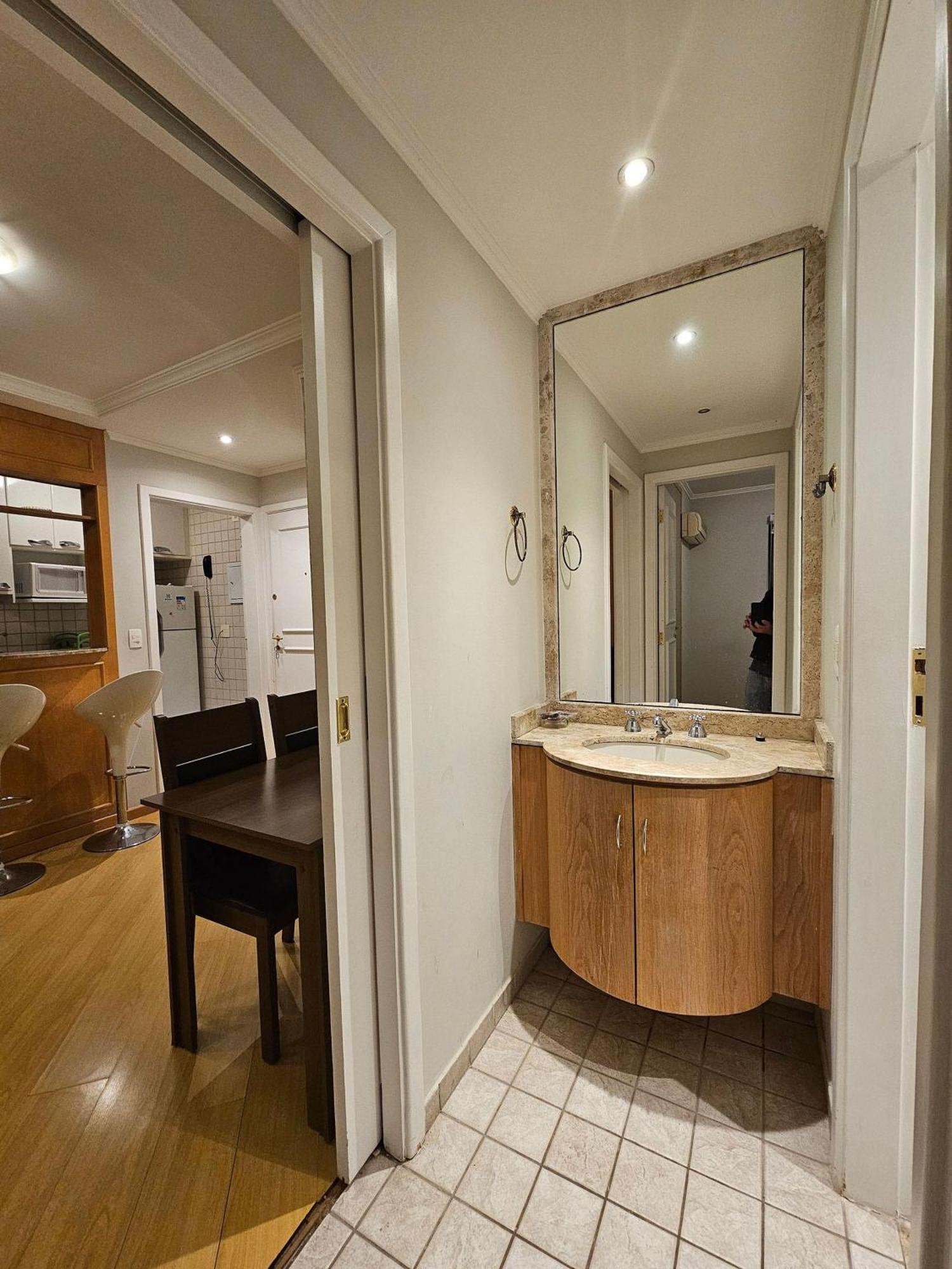 Flat Apart/Hotel Com Uma Suite E Cozinha Completa São Paulo Luaran gambar